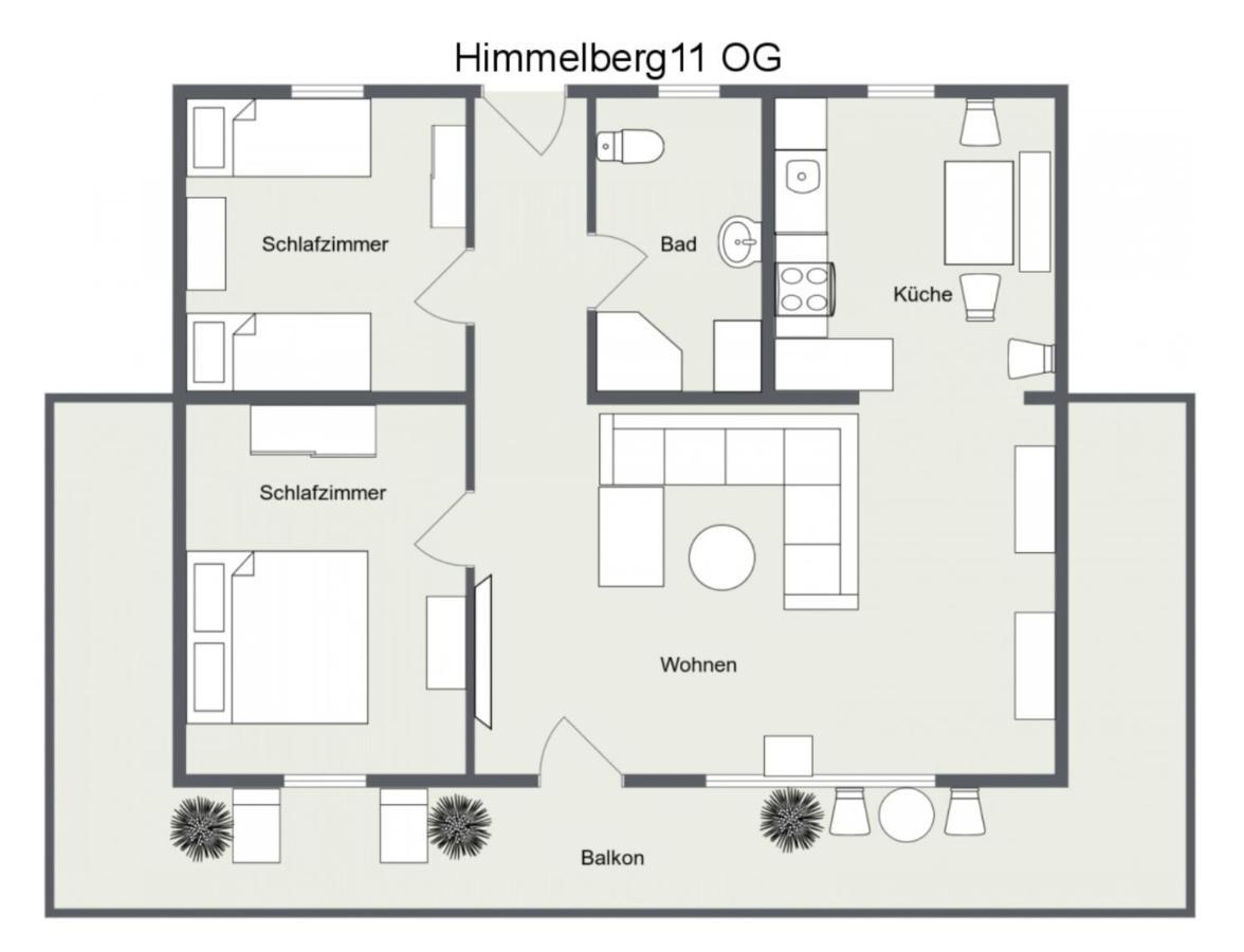 Himmelberg11 Leilighet Thalfang Eksteriør bilde