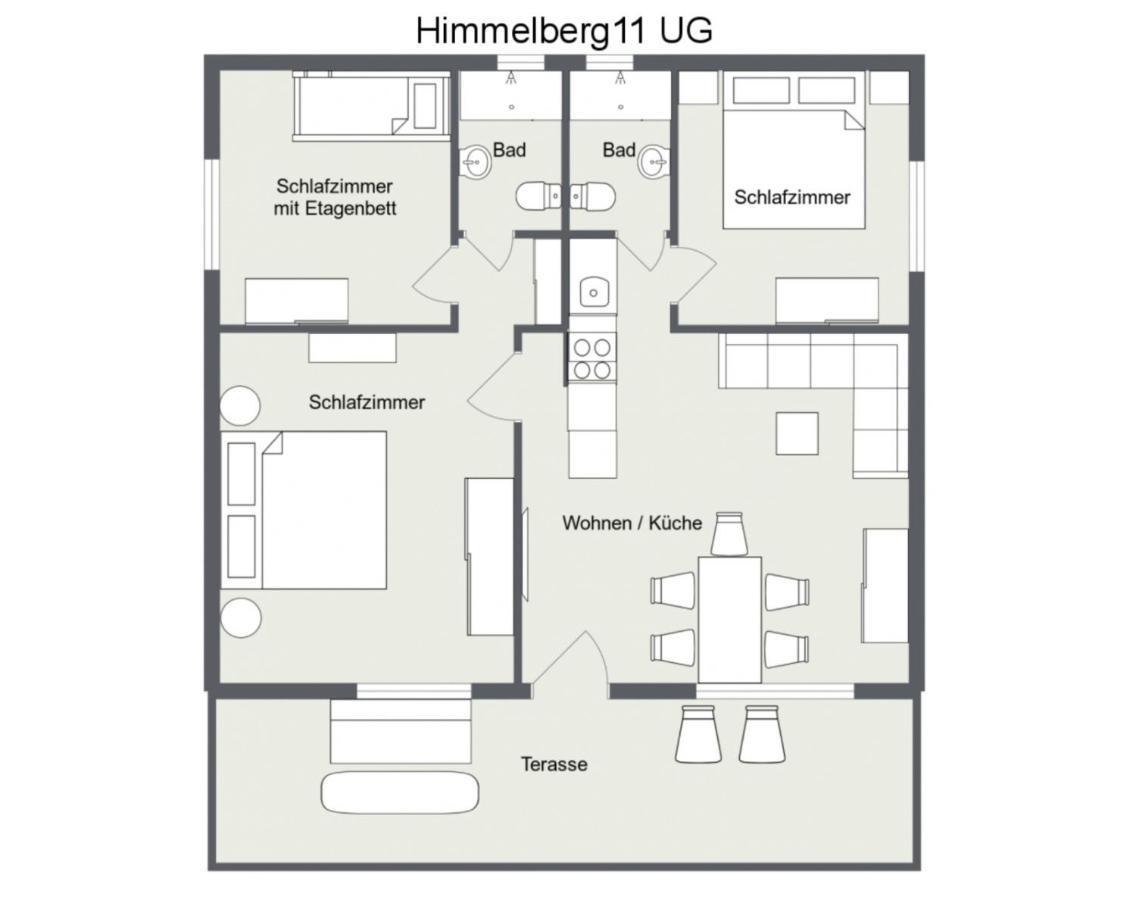 Himmelberg11 Leilighet Thalfang Eksteriør bilde